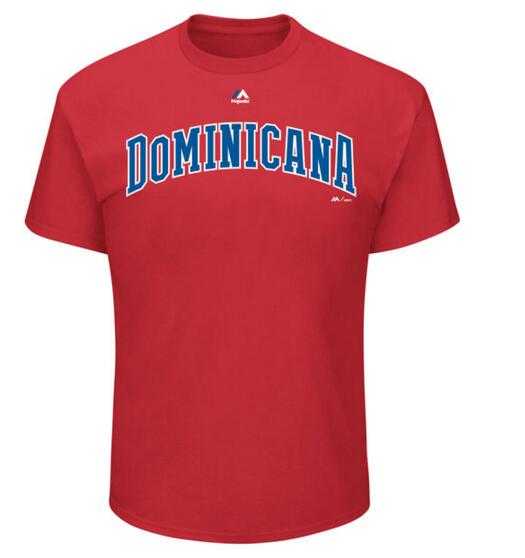 Dominican Republic Baseball Majestic 2017 World Baseball Classic Wordmark T-Shirt Red,We sell and wholesale Dominican Republic Baseball Majestic 2017 World Baseball Classic Wordmark T-Shirt Red on line form chian!